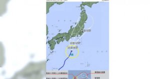 日本關東地區也4年一遇　鴛鴦颱風將登陸帶來豪雨