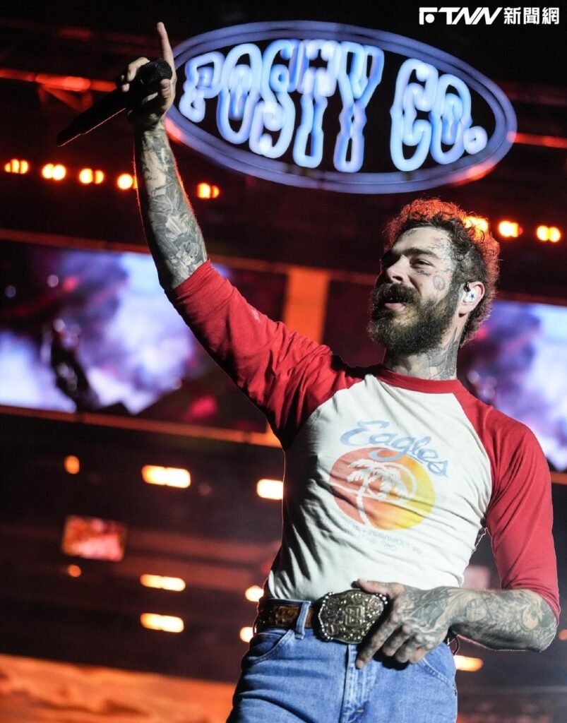 Post Malone 巨星馬龍來台開唱！9月19日空降高雄世運　「這類人可以搶先購票」