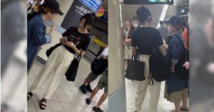 娛樂報報／金鐘視后鬼月穿鍾馗T捷運趴趴走　吳奕蓉「黑白配」樂當《粽邪3》行動看板